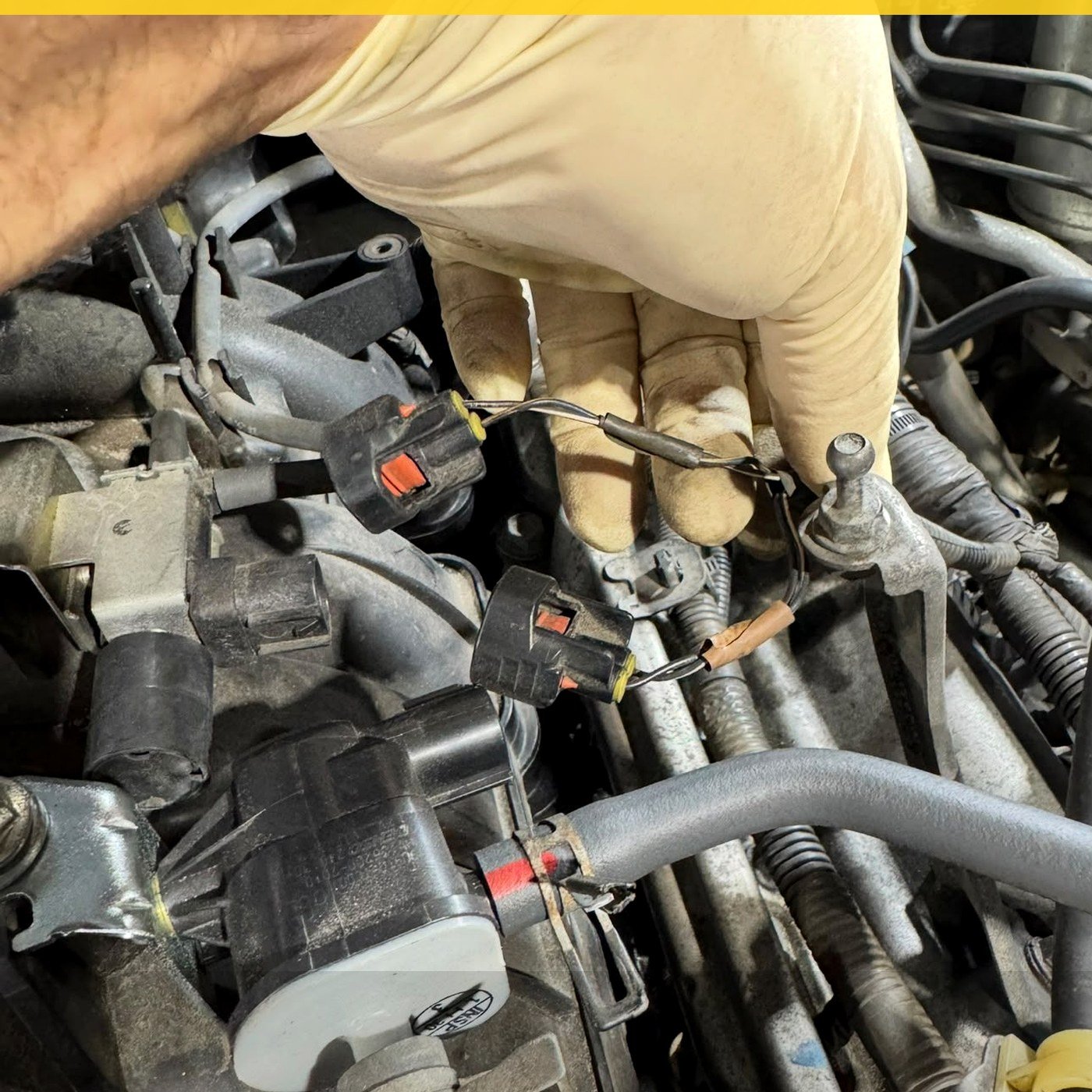 Reparación de arnés y sensor automotriz